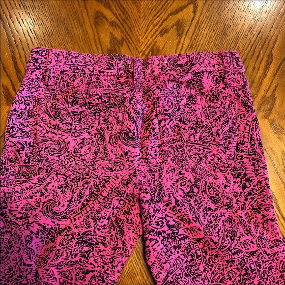 🌸Mudd size 3 pink and black printed jeggings - Picture 3 of 6